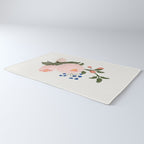 Delicate florals no2 Rug Gallery Image 3