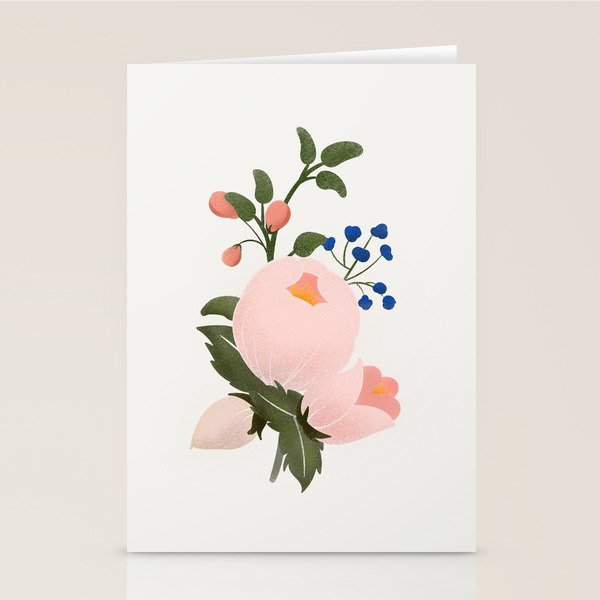Delicate florals no2 Stationery Card Gallery Image 1