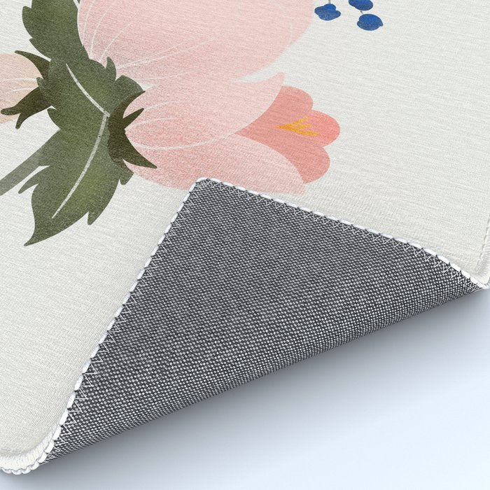 Delicate florals no2 Rug Gallery Image 4