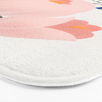Delicate florals no2 Bath Mat Gallery Image 3