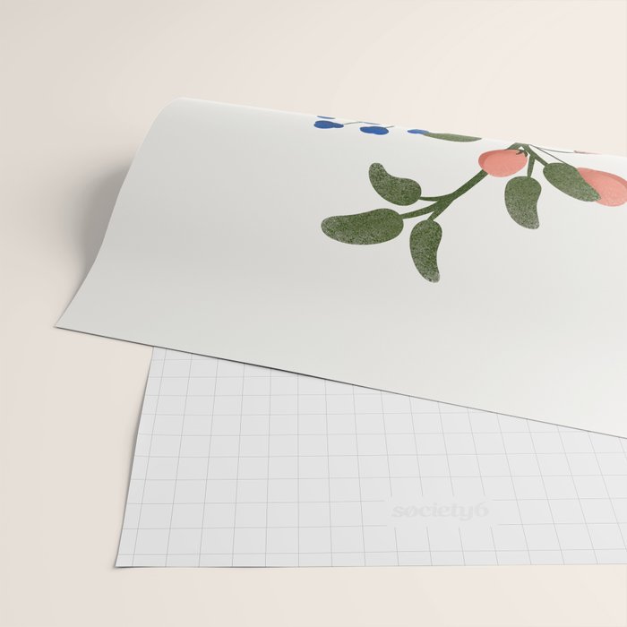 Delicate florals no2 Wrapping Paper Gallery Image 2