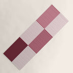 Color Block Line Pattern XVII Yoga Mat Gallery Image 1