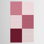 Color Block Line Pattern XVII Tablecloth Gallery Image 2