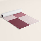 Color Block Line Pattern XVII Yoga Mat Gallery Image 2