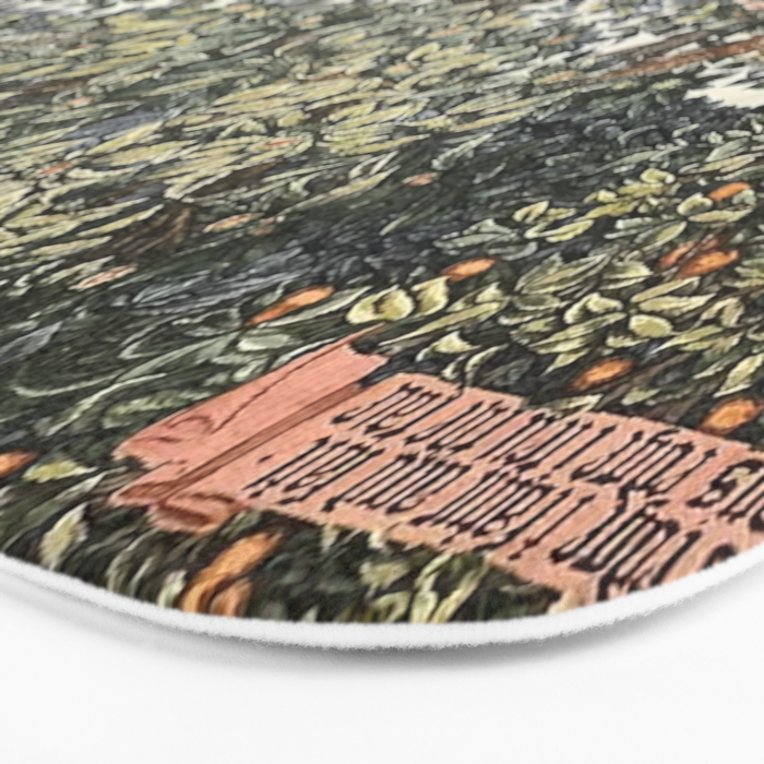 William Morris Verdure Greenery Bath Mat Gallery Image 3