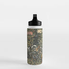 William Morris Verdure Greenery Water Bottle Gallery Image 3