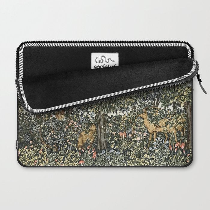 William Morris Verdure Greenery Laptop Sleeve Gallery Image 2