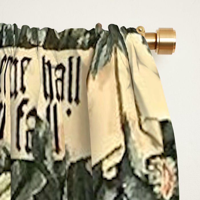 William Morris Verdure Greenery Window Curtain Gallery Image 2