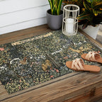 William Morris Verdure Greenery Outdoor Rug Gallery Image 2