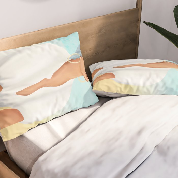 Summertime II Pillow Sham Gallery Image 2