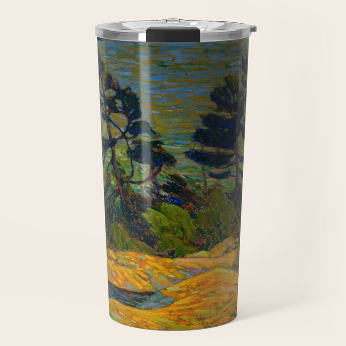 Tom Thomson Byng Inlet Georgian Bay winter 1914-1915 Canadian Landscape Artist Travel Mug Gallery Image 1