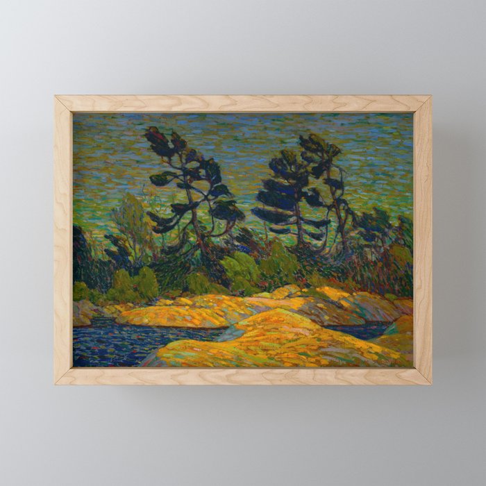 Tom Thomson Byng Inlet Georgian Bay winter 1914-1915 Canadian Landscape Artist Mini Art Print Gallery Image 1