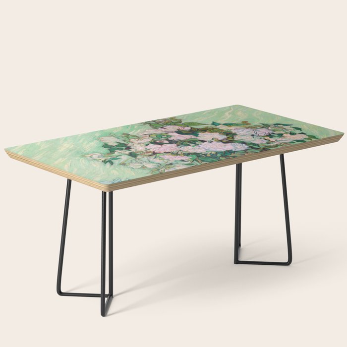 Pink Roses Van Gogh Coffee Table Gallery Image 1