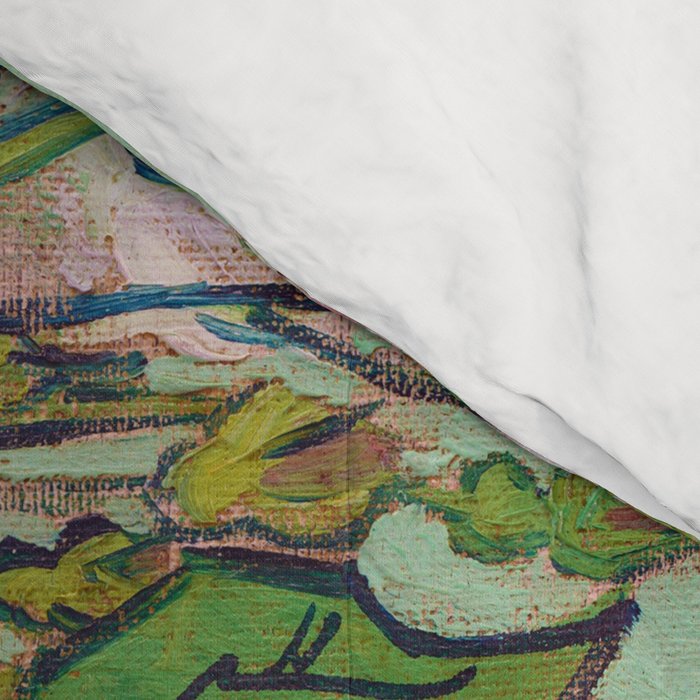 Pink Roses Van Gogh Comforter Gallery Image 4