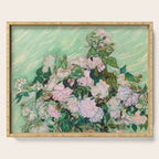 Pink Roses Van Gogh Serving Tray Gallery Image 1