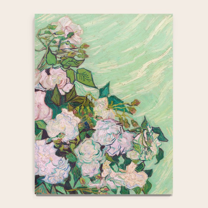 Pink Roses Van Gogh Notebook Gallery Image 4