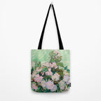 Pink Roses Van Gogh Tote Bag Gallery Image 2