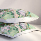 Pink Roses Van Gogh Pillow Sham Gallery Image 3