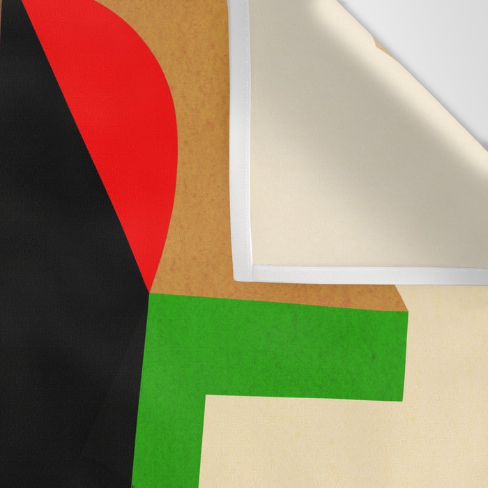 Colorful abstract shapes 01 Wall Tapestry Gallery Image 3