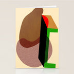 Colorful abstract shapes 01 Stationery Card Gallery Image 2