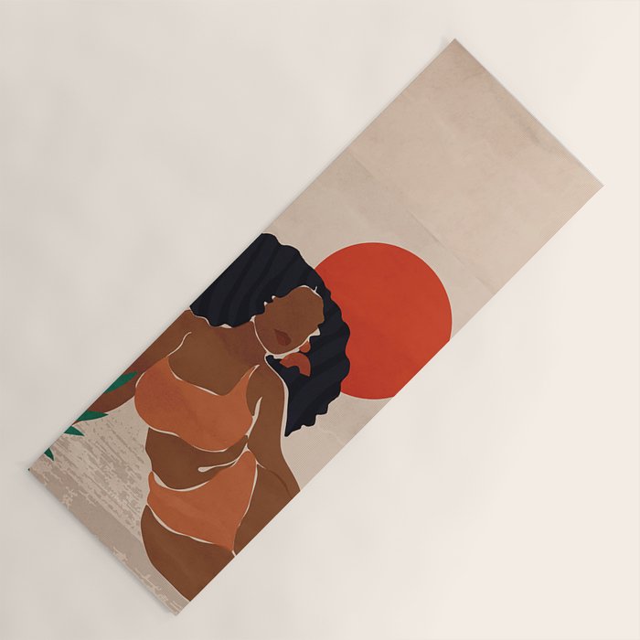 Red Sun Yoga Mat Gallery Image 1