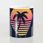 Retrowave sunset 3 / 80s - 90s Retro Coffee Mug Gallery Image 4