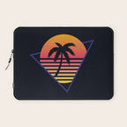 Retrowave sunset 3 / 80s - 90s Retro Laptop Sleeve Gallery Image 1
