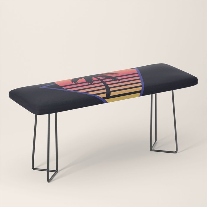 Retrowave sunset 3 / 80s - 90s Retro Bench Gallery Image 1
