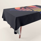 Retrowave sunset 3 / 80s - 90s Retro Tablecloth Gallery Image 1