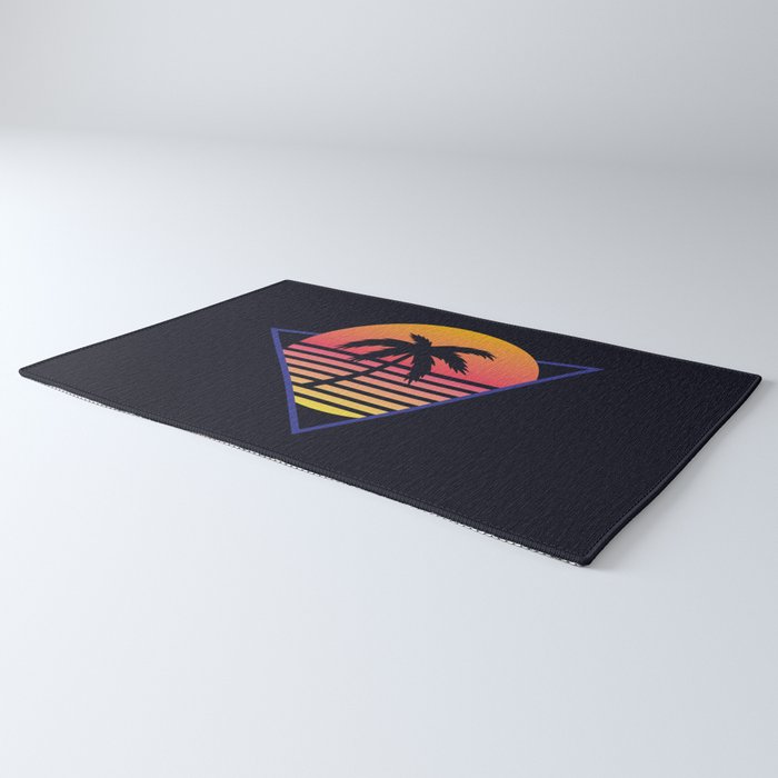Retrowave sunset 3 / 80s - 90s Retro Rug Gallery Image 3