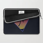 Retrowave sunset 3 / 80s - 90s Retro Laptop Sleeve Gallery Image 2