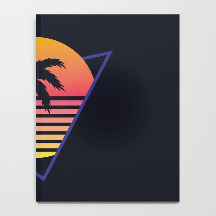 Retrowave sunset 3 / 80s - 90s Retro Notebook Gallery Image 4