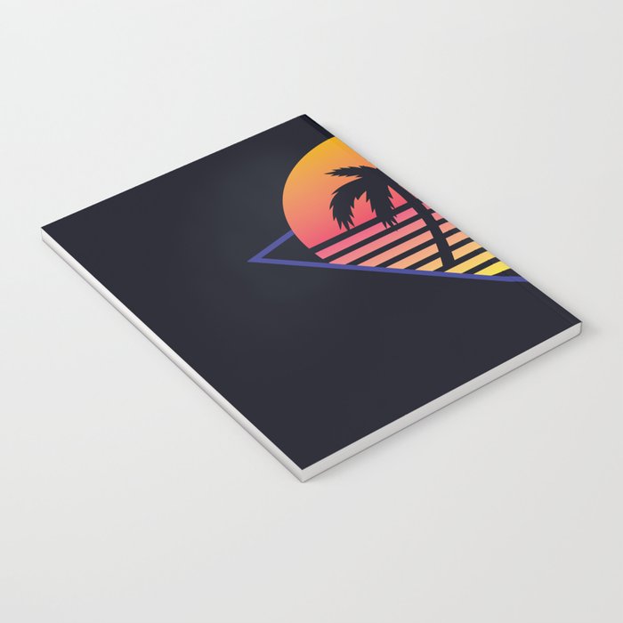 Retrowave sunset 3 / 80s - 90s Retro Notebook Gallery Image 3