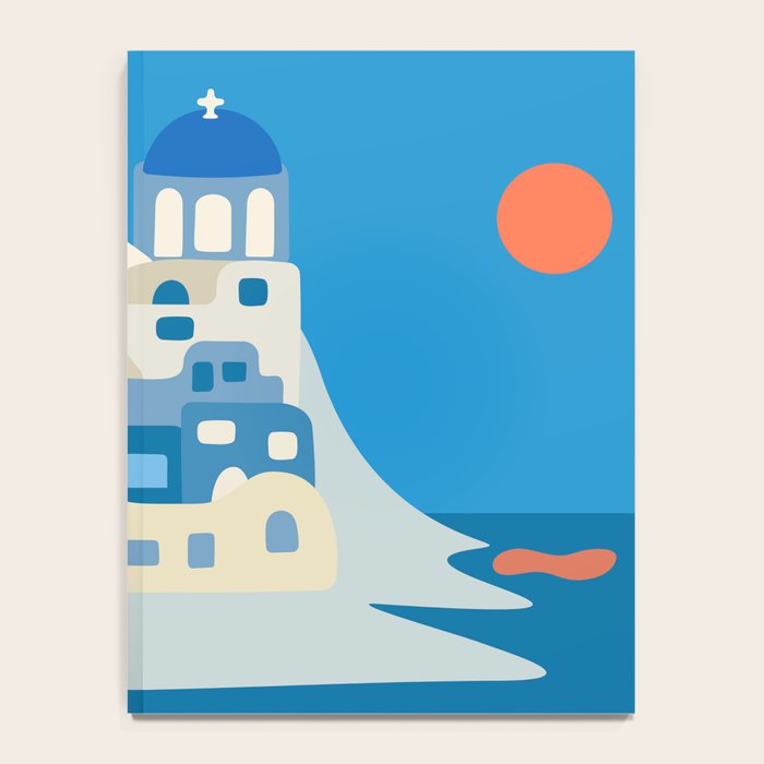 Sunny Santorini Notebook Gallery Image 4