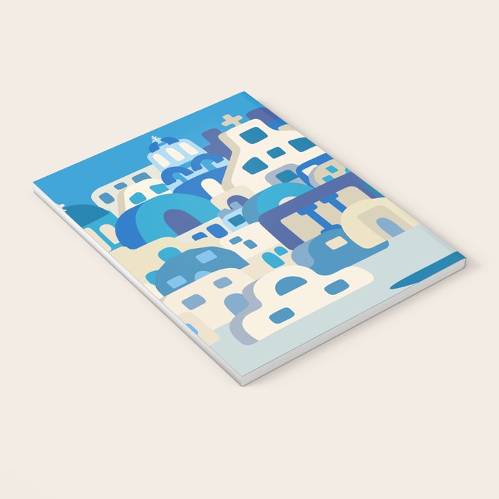 Sunny Santorini Notebook Gallery Image 3