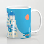 Sunny Santorini Coffee Mug Gallery Image 1