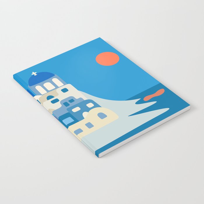 Sunny Santorini Notebook Gallery Image 2