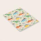 Jurassic Dinosaurs in Primary Colors Notebook Gallery Image 3