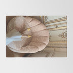 THE WEEKEND | glitter collage artwork by Yana Potter aesthetic | charm| shoes | shiny Rug Gallery Image 2