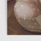 THE WEEKEND | glitter collage artwork by Yana Potter aesthetic | charm| shoes | shiny Poster Gallery Image 3