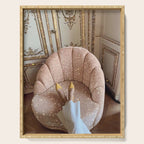 THE WEEKEND | glitter collage artwork by Yana Potter aesthetic | charm| shoes | shiny Serving Tray Gallery Image 1