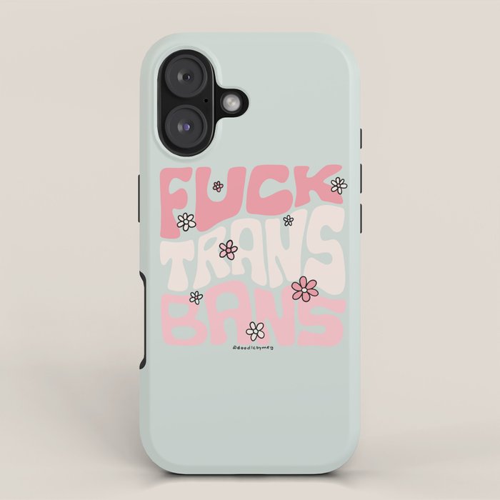 Fuck Trans Bans iPhone Case Gallery Image 1