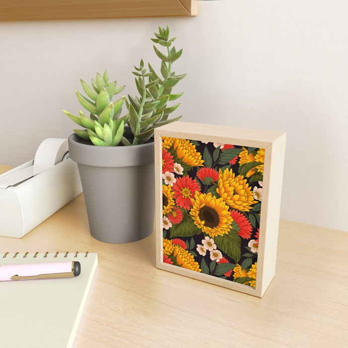 Sunflower Meadow Mini Art Print Gallery Image 2