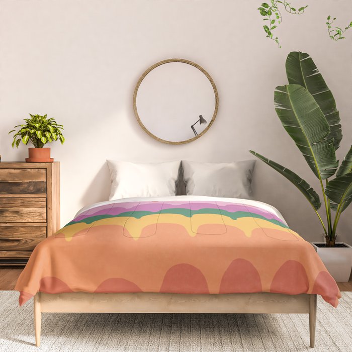 Wavy Lines Pattern Comforter Gallery Image 3