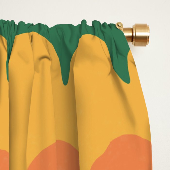 Wavy Lines Pattern Window Curtain Gallery Image 2