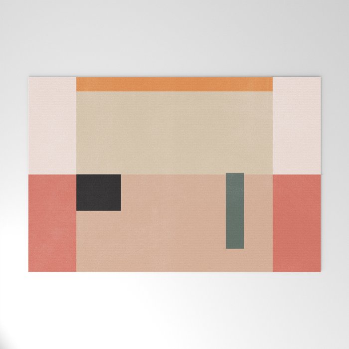 Minimal Geometric 154 Welcome Mat Gallery Image 1