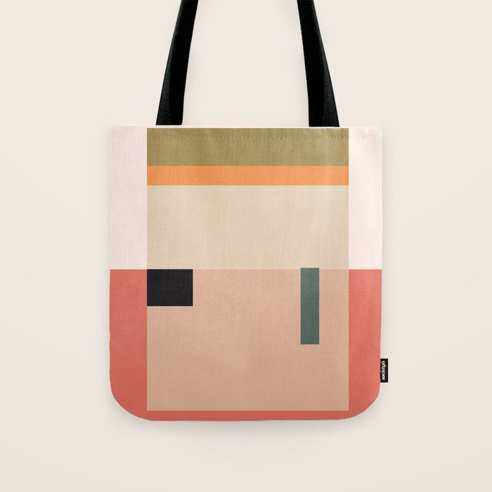 Minimal Geometric 154 Tote Bag Gallery Image 1