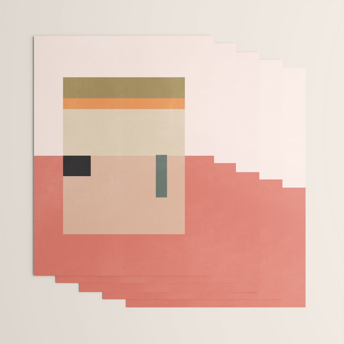 Minimal Geometric 154 Wrapping Paper Gallery Image 3