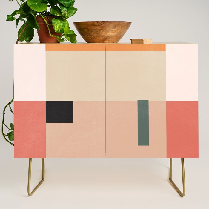 Minimal Geometric 154 Credenza Gallery Image 1
