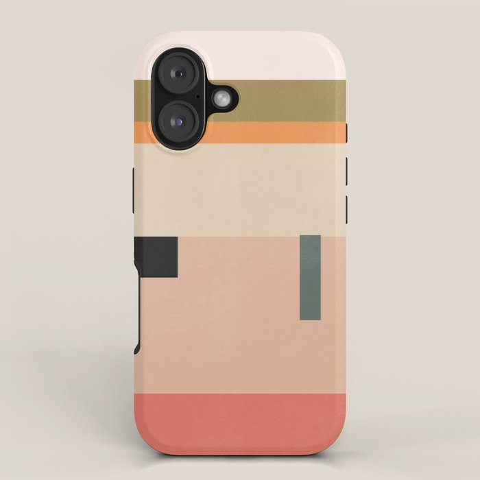 Minimal Geometric 154 iPhone Case Gallery Image 1